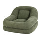Armchair Floor Chair Couch Recliner 1 Seater Cloud Chaise Lounge Corduroy Green
