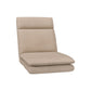 Set of 2 Mylene Floor Chair Sofa Linen - Beige