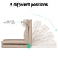 Set of 4 Mylene Floor Chair Sofa Linen - Beige