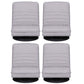Set of 4 Marvs Swivel Floor Chair 360 Adjustable Foldable Lounge Seat Floor Sofa Chair - Grey