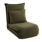 Meira Floor Lounge Sofa Bed Foldable - Green