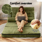 Merryn 2-Seater Lounge Sofa Bed Fabric - Green