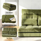 Merryn 2-Seater Lounge Sofa Bed Fabric - Green