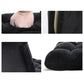 Set of 2 Marget Lounge Sofa Bed Flannel Fabric - Black