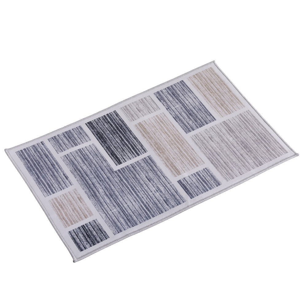 Sara 50x80cm Sara 50x80cm Floor Rug Doormat Soft Velvet Non-Slip Bath Mat Small Modern