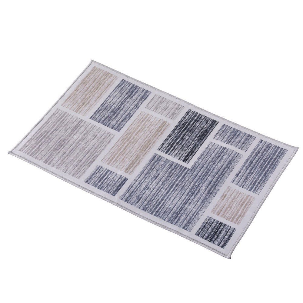 Sara 50x80cm Sara 50x80cm Floor Rug Doormat Soft Velvet Non-Slip Bath Mat Small Modern