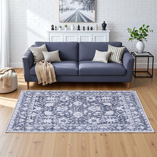 Darienne 120x170cm Darienne 120x170cm Floor Rug Soft Velvet Washable Modern Area Rug Floor Carpet Mat