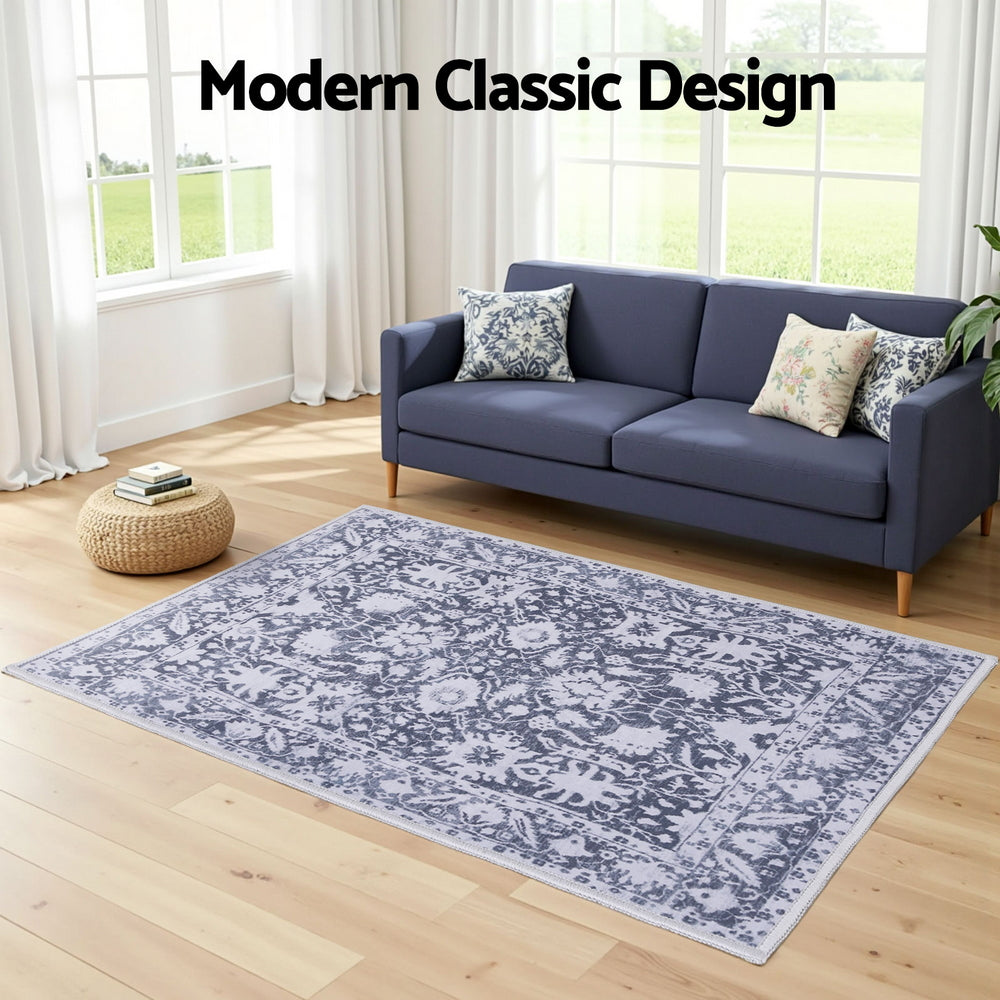 Darienne 120x170cm Darienne 120x170cm Floor Rug Soft Velvet Washable Modern Area Rug Floor Carpet Mat