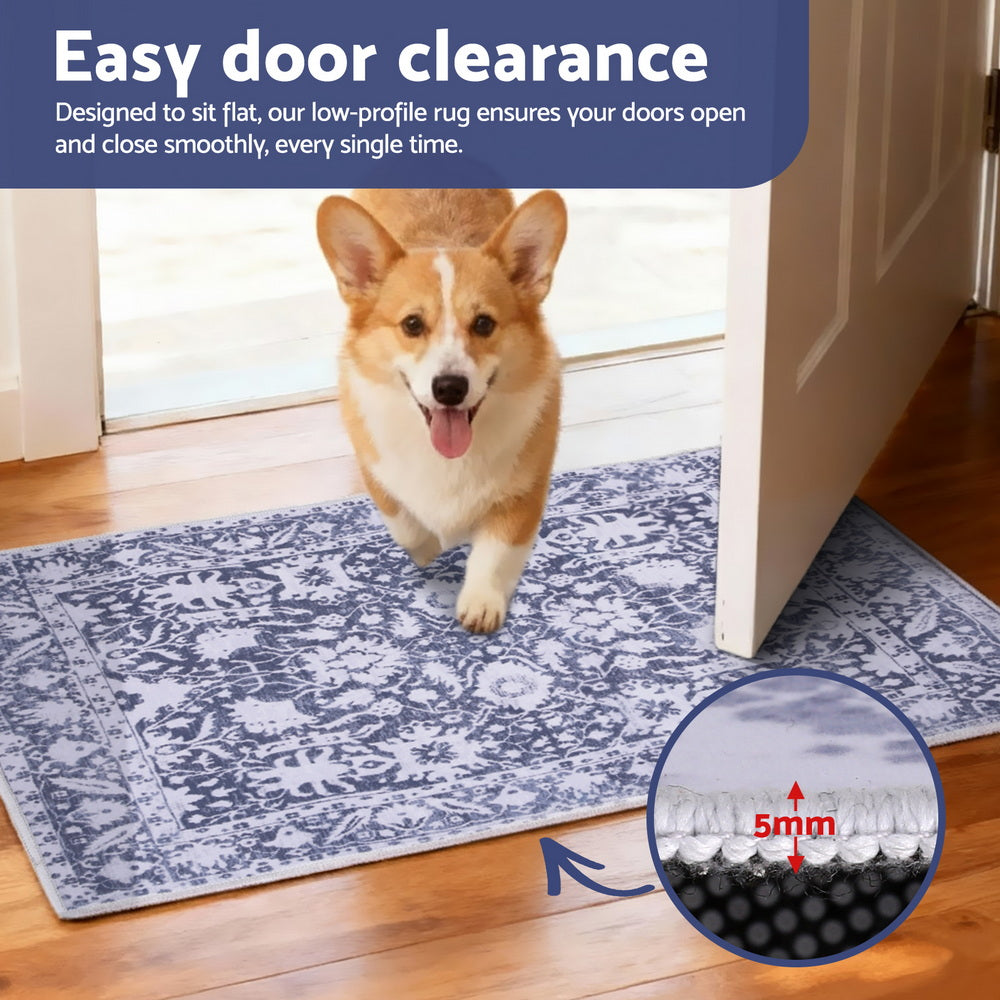 Darienne 50x80cm Floor Rugs Bedroom Living Room Rug Large Mat Carpet Short Pile