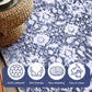 Darienne 80x300cm Darienne 80x300cm Hallway Runner Rug Soft Velvet Washable Modern Kitchen Mat