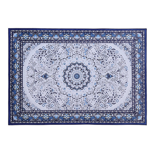 Shahnaz 200x290 Floor Rugs Rug Area Large Modern Carpet Soft Living Room - Blue