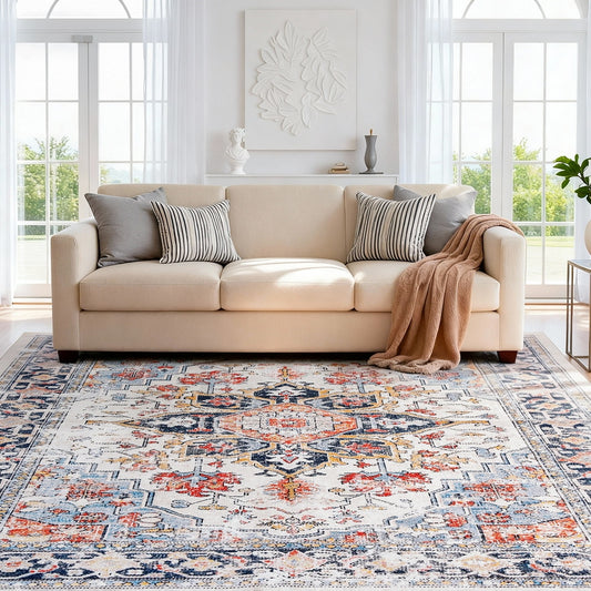 Bohdan 160x230cm 160x230cm Floor Rug Large Washable Carpet