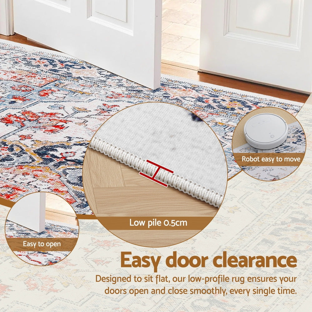 Bohdan 160x230cm 160x230cm Floor Rug Large Washable Carpet