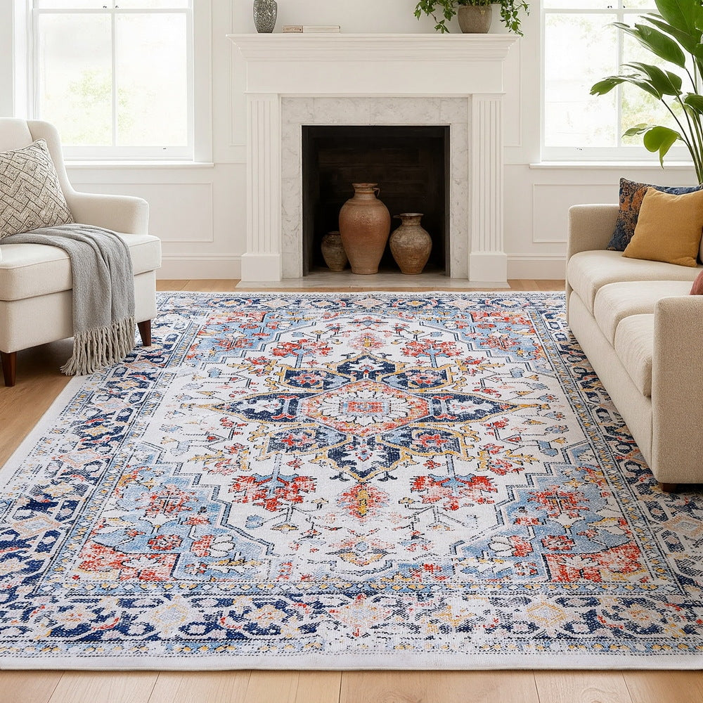 Bohdan 200x290cm 200x290cm Floor Rug Large Washable Carpet