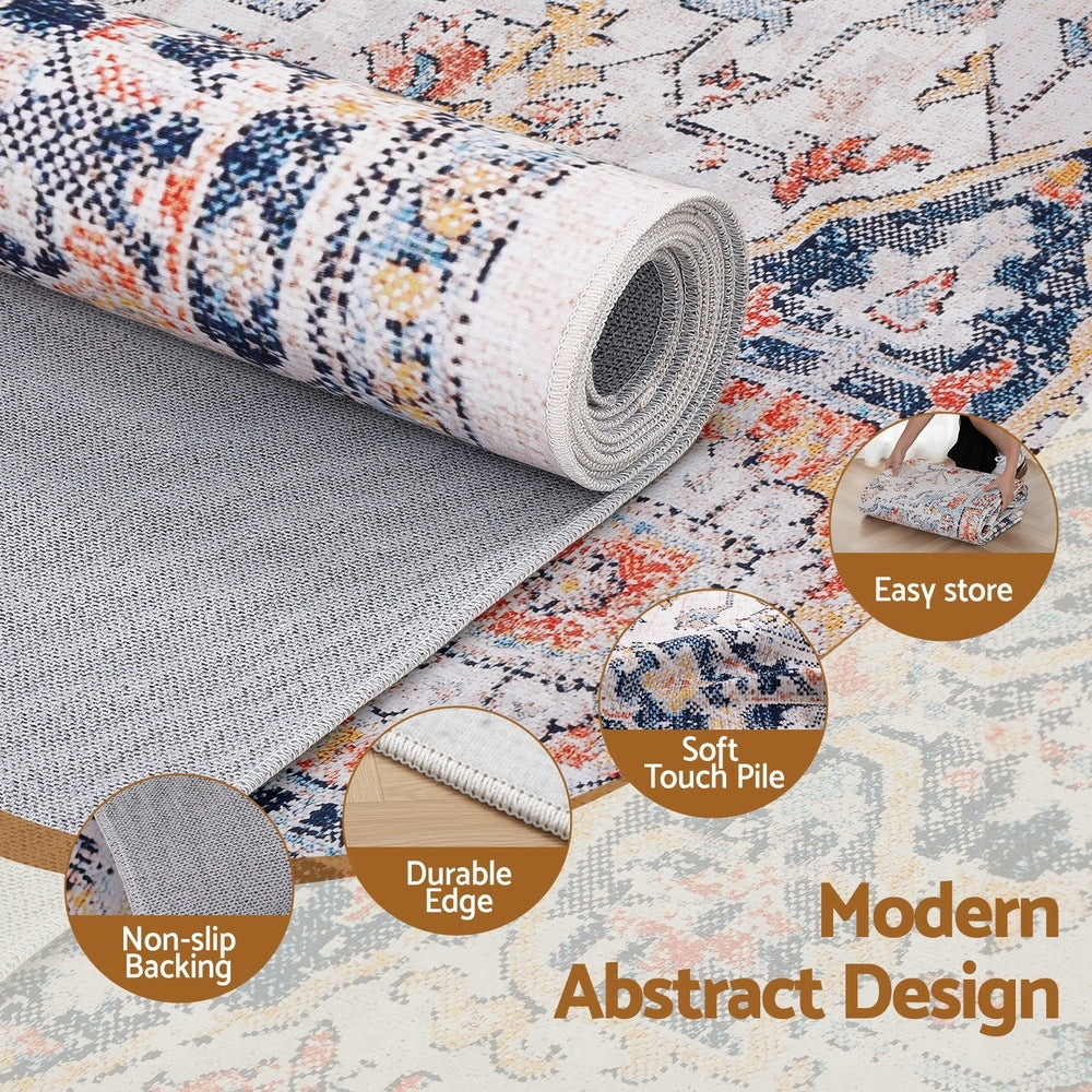 Bohdan 200x290cm 200x290cm Floor Rug Large Washable Carpet