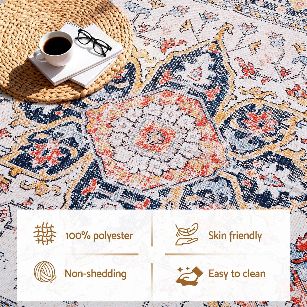 Bohdan 200x290cm 200x290cm Floor Rug Large Washable Carpet