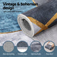 Boleslav 160x230cm Washable Floor Rug Large Geometric Area Rug Modern Floor Carpet