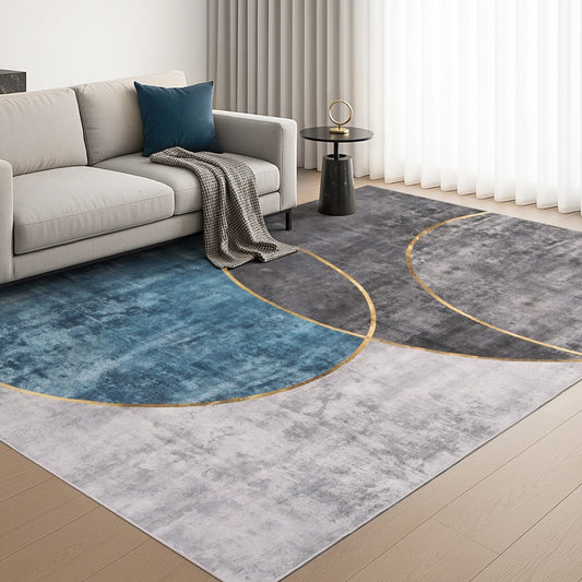 Boleslav 240x340cm Washable Floor Rug Large Geometric Area Rug Modern Floor Carpet