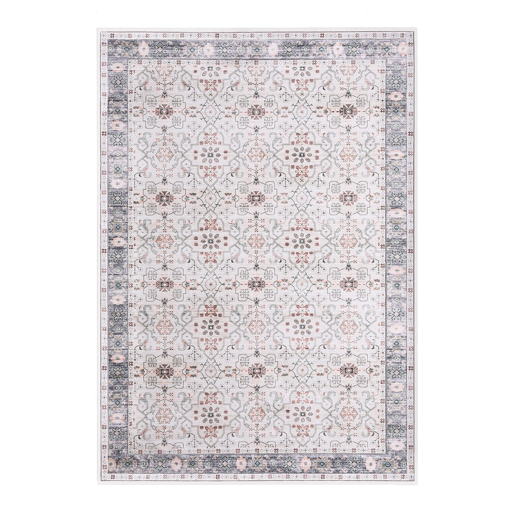 Dalibor 160x230cm Washable Floor Rug  Large Area Rug Modern Living Room Carpet - Beige