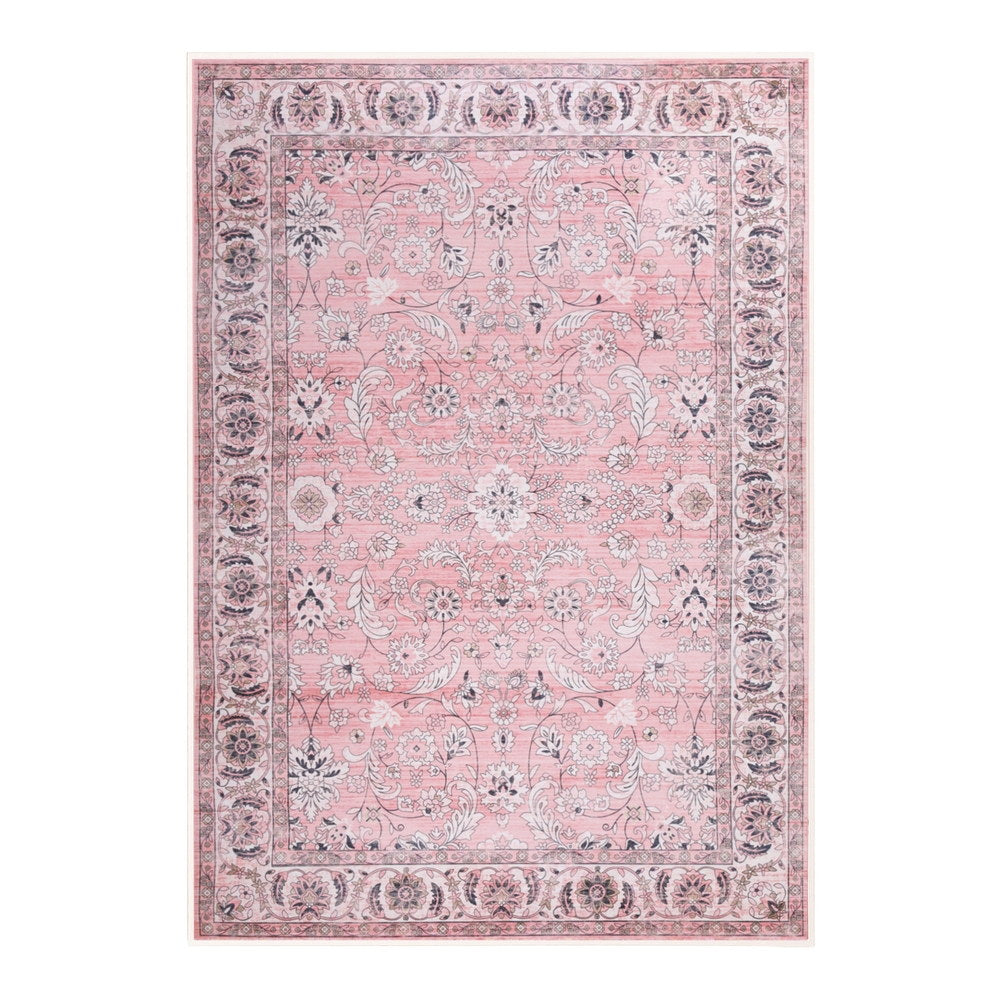 Jitka 200x290cm Floor Rug Large Washable Area Rug Vintage Living Room Carpet