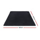 Lumir 140x200cm Floor Rug Plush Area Shaggy Rug Living Room Bedroom Carpet - Black