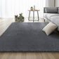 Lumir 160x230cm Floor Rug  Plush Area Shaggy Rug Living Room Bedroom Carpet - Grey