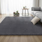 Lumir 200x230cm Floor Rug  Plush Area Shaggy Rug Living Room Bedroom Carpet - Grey