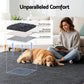 Lumir 200x290cm Floor Rug  Plush Area Shaggy Rug Living Room Bedroom Carpet - Grey