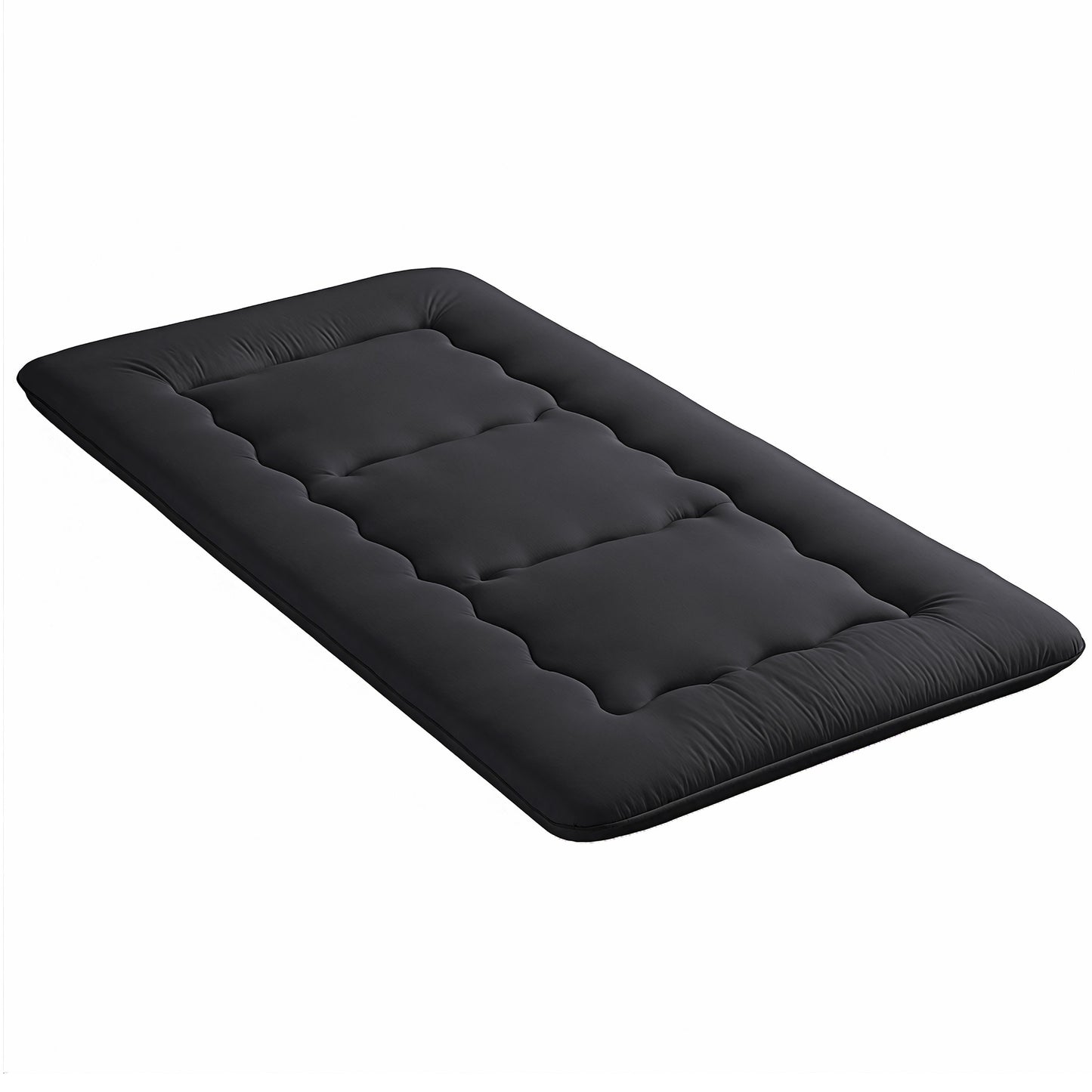 Wulfric 10cm Japanese Floor Mattress Foldable Futon Mattress Washable Cover Straps