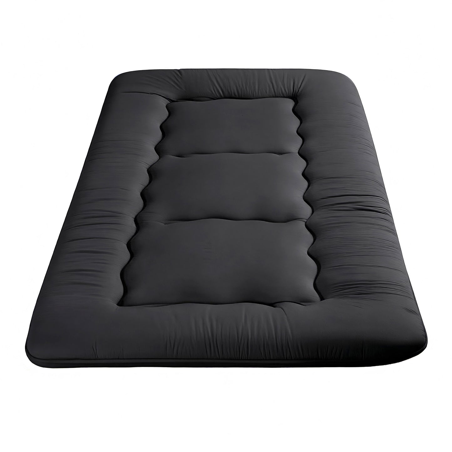 Wulfric 10cm Japanese Floor Mattress Foldable Futon Mattress Washable Cover Straps