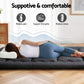 Oisin 10cm Japanese Floor Mattress Foldable Futon Mattress Washable Cover Straps