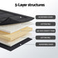 Oisin 10cm Japanese Floor Mattress Foldable Futon Mattress Washable Cover Straps