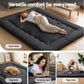 Oisin 10cm Japanese Floor Mattress Foldable Futon Mattress Washable Cover Straps