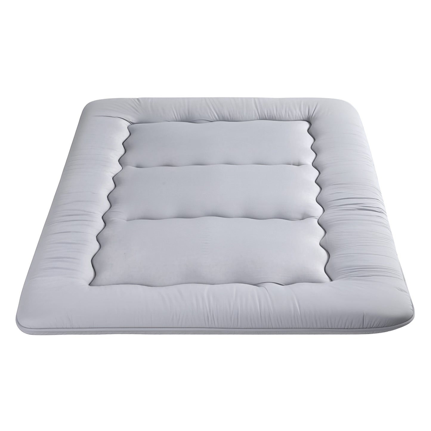 Oisin 10cm Japanese Floor Mattress Foldable Futon Mattress Washable Cover Straps