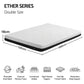 Reverie 18cm Memory Foam Mattress Dual Feel Reversible Charcoal Foam - Double