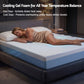 Ortona 22cm Cooling Gel Memory Foam Mattress Medium Firm - Double
