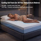 Ortona 22cm Cooling Gel Memory Foam Mattress Medium Firm - Single