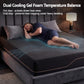 Zarina 30cm Cooling Memory Foam Mattress Medium Firm with Gel Comfort - Double