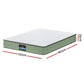 Thoren 25cm Memory Foam Mattress Dual Layer Zipper Cover Cool Charcoal Foam Mattresses - Double