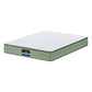 Thoren 25cm Memory Foam Mattress Dual Layer Zipper Cover Cool Charcoal Foam Mattresses - Queen
