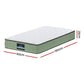 Thoren 25cm Memory Foam Mattress Dual Layer Zipper Cover Cool Charcoal Foam Mattresses - Single