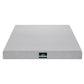 Nyra 15cm Cool Gel Memory Foam Mattress Charcoal 7-Zone Washable Bamboo Cover - Double