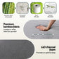 Nyra 15cm Cool Gel Memory Foam Mattress Charcoal 7-Zone Washable Bamboo Cover - Double