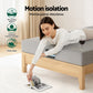 Nyra 15cm Cool Gel Memory Foam Mattress Charcoal 7-Zone Washable Bamboo Cover - King Single