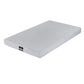 Nyra 15cm Cool Gel Memory Foam Mattress Charcoal 7-Zone Washable Bamboo Cover - Single
