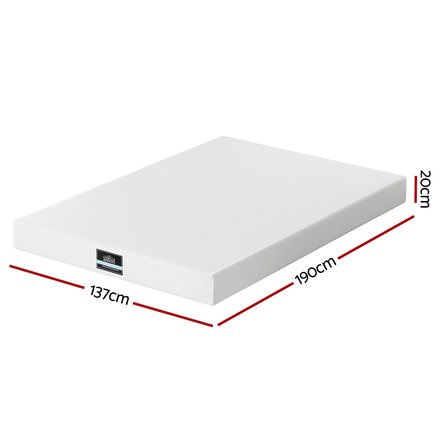 Aziel 20cm Memory Foam Mattress Green Tea - Double