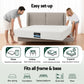 Aziel 20cm Memory Foam Mattress Green Tea - Queen