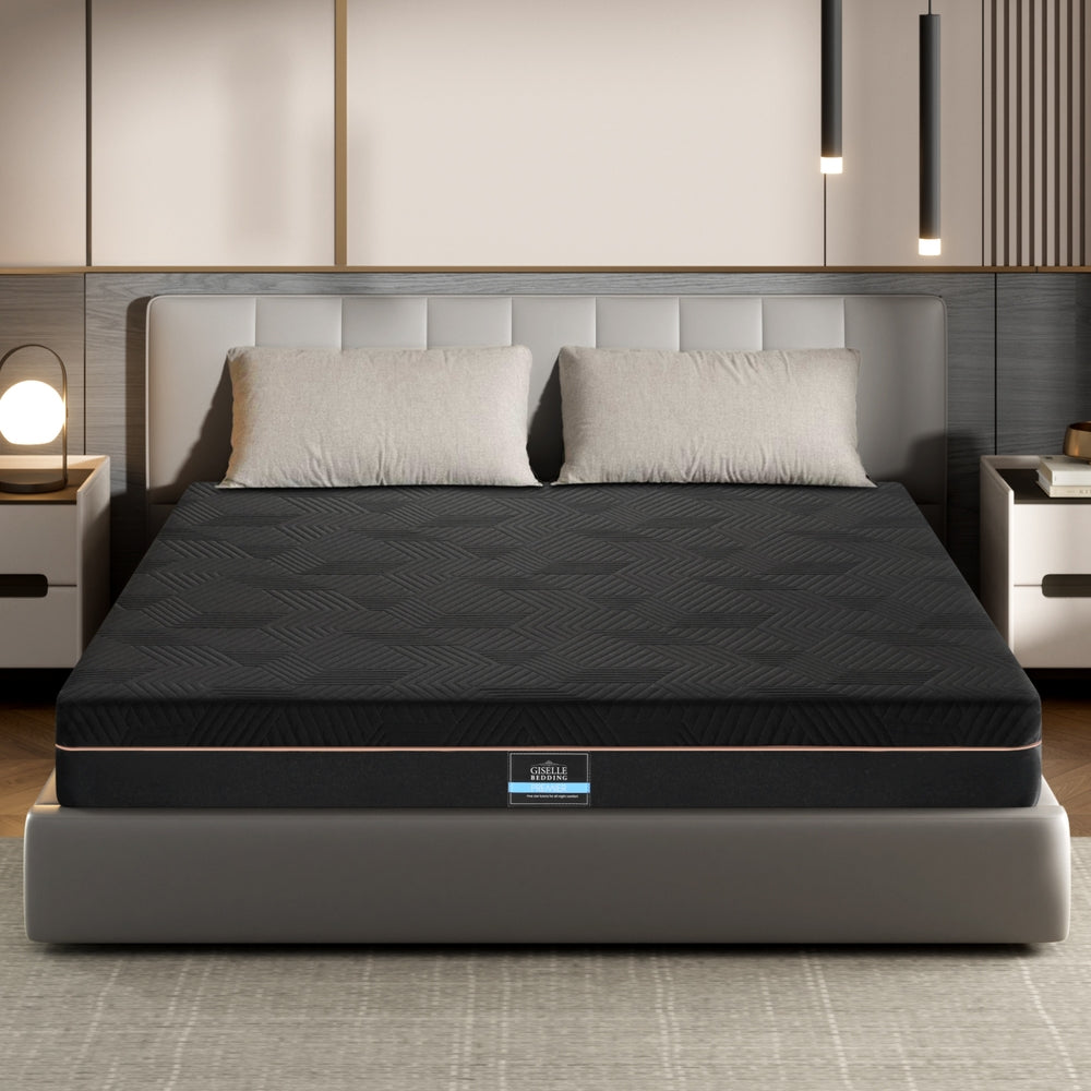 Kaelis 18cm Memory Foam Mattress Green Tea Foam Cool Gel Foam Mattresses - Double