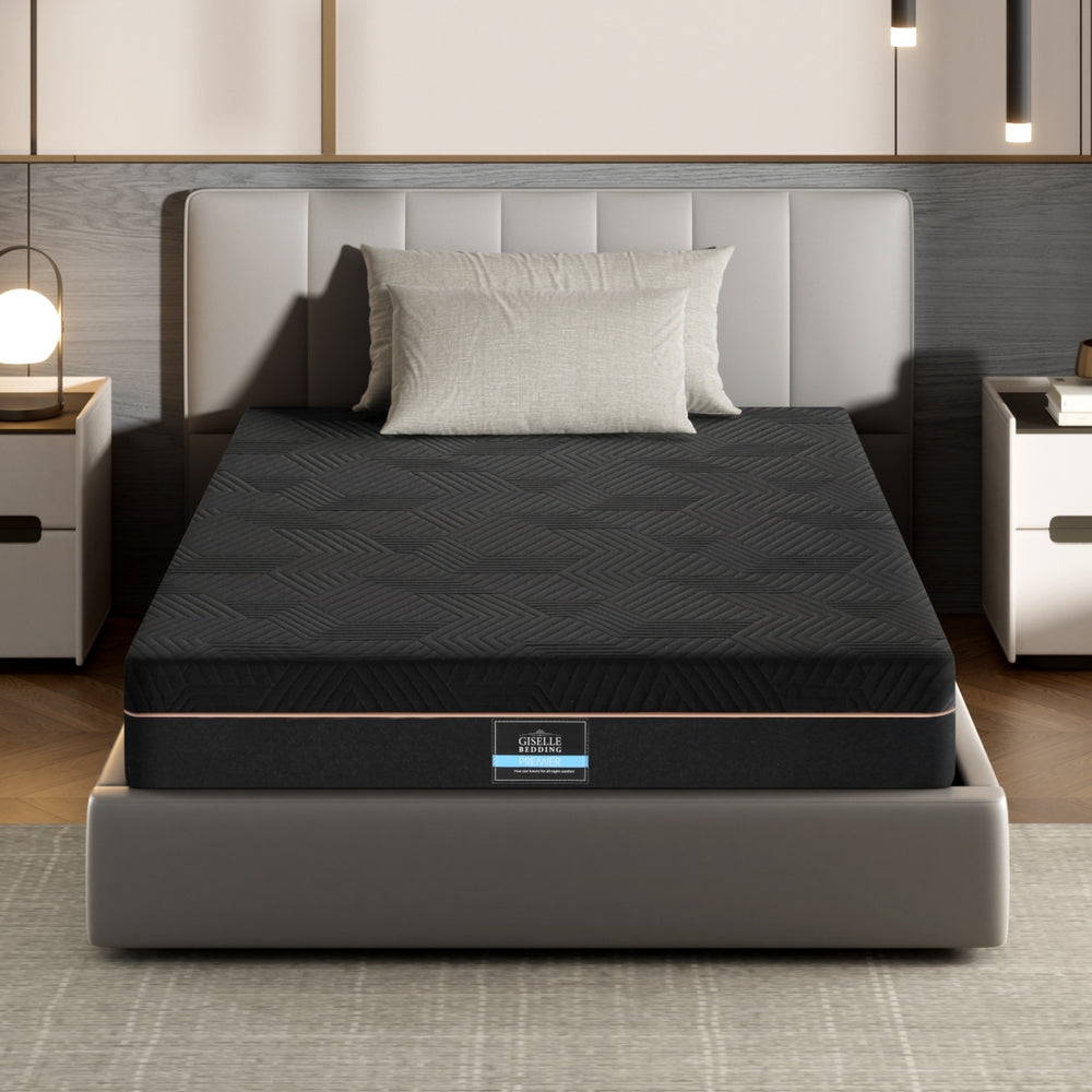 Kaelis 18cm Memory Foam Mattress Green Tea Foam Cool Gel Foam Mattresses - King Single