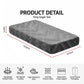 Elsie 25cm Memory Foam Mattress Gel Infused Foam Removable Cover - King Single